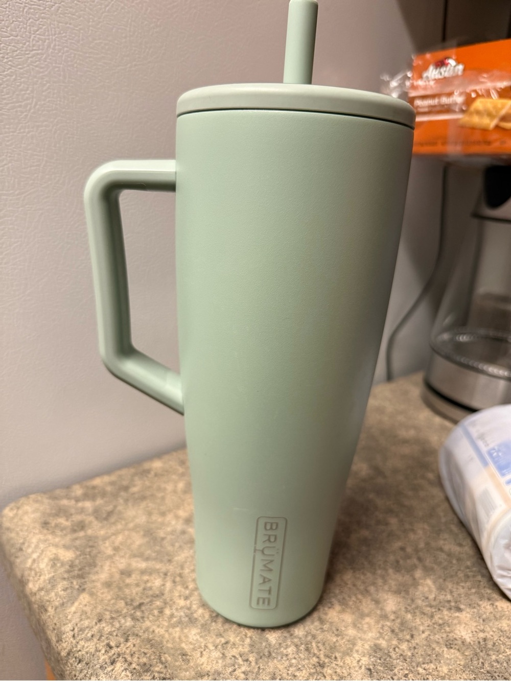Brumate Era 40oz Sage Green Travel Mug with Handle